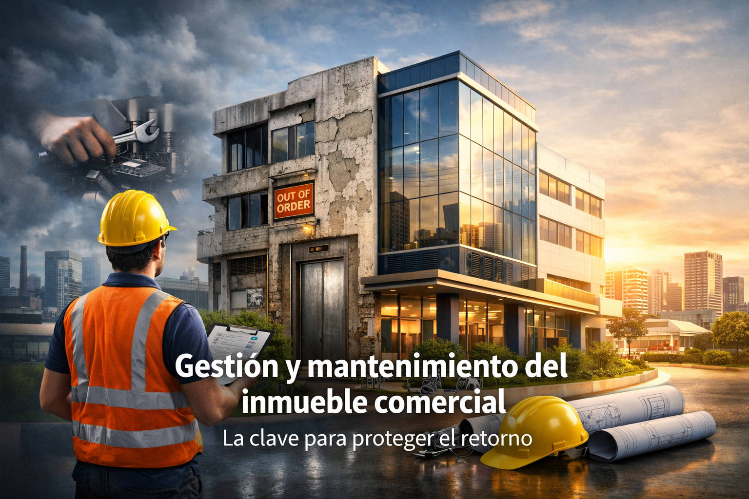 Gestión y mantenimiento del inmueble comercial: la clave para proteger el retorno