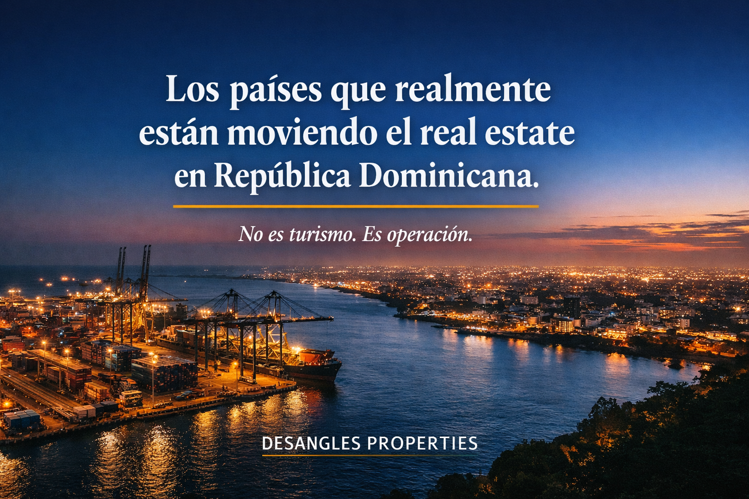 Los países que realmente están moviendo el real estate en República Dominicana