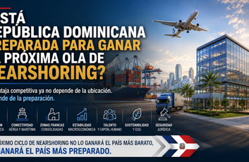 ¿Está República Dominicana preparada para ganar la próxima ola de nearshoring?  La ventaja competitiva ya no depende de la ubicación