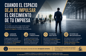 Cuando el espacio deja de impulsar el crecimiento de tu empresa