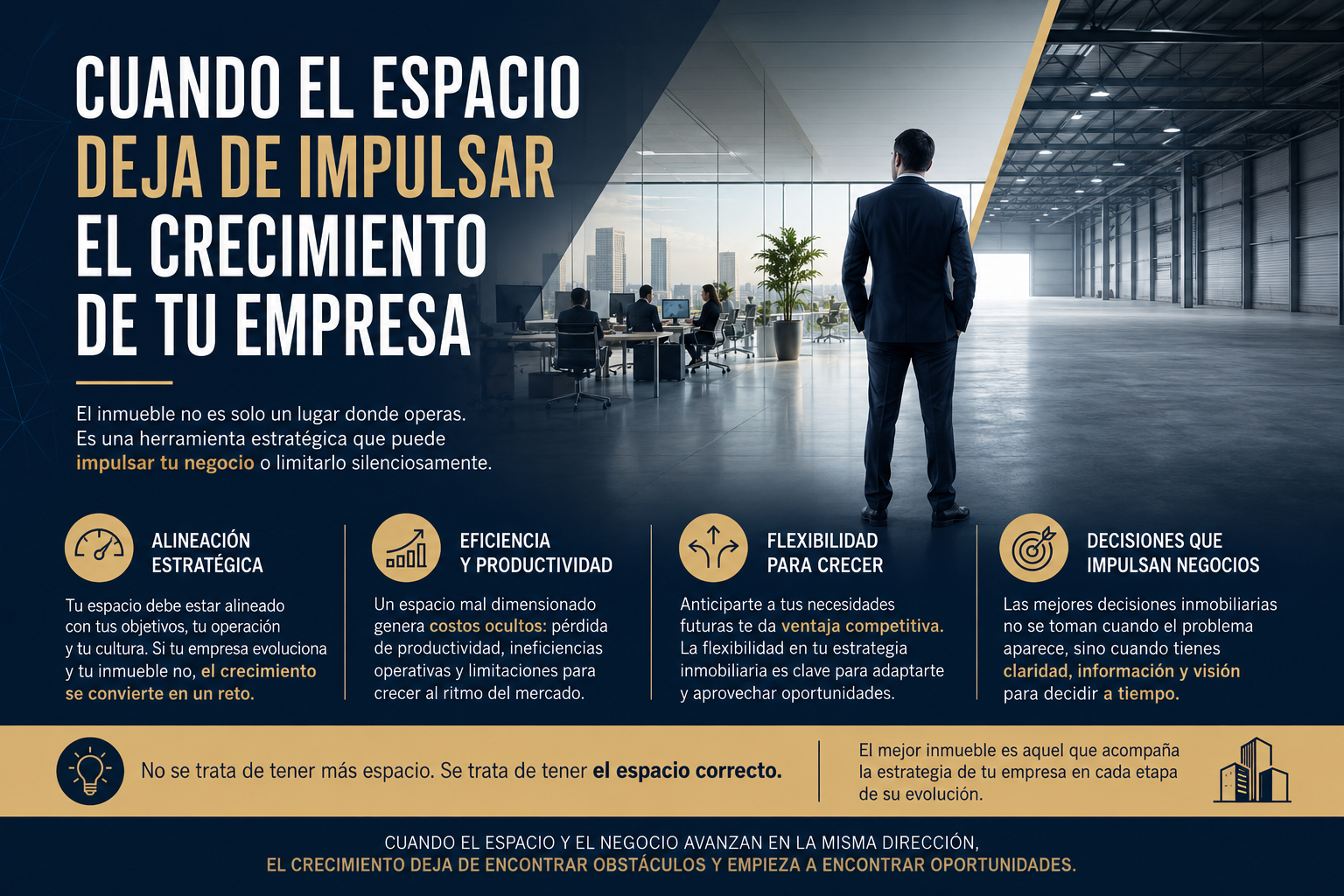 Cuando el espacio deja de impulsar el crecimiento de tu empresa