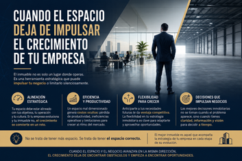 Cuando el espacio deja de impulsar el crecimiento de tu empresa