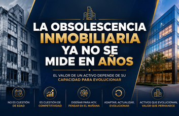 La obsolescencia inmobiliaria ya no se mide en años