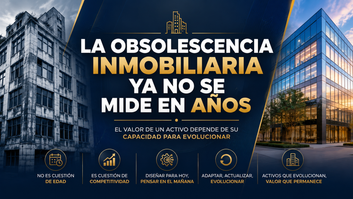 La obsolescencia inmobiliaria ya no se mide en años