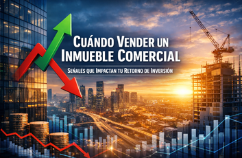 Cuándo vender un inmueble comercial: señales que impactan tu retorno de inversión