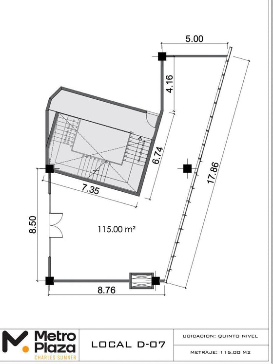Oficina alquiler Metro Plaza, Santo Domingo