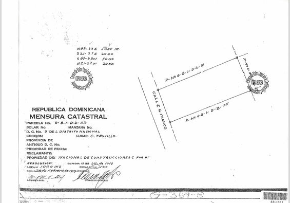 Venta terreno residencial comercial corporativo Naco Santo Domingo