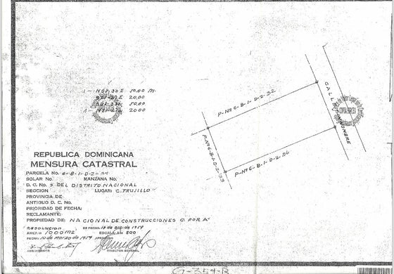 Venta terreno residencial comercial corporativo Naco Santo Domingo