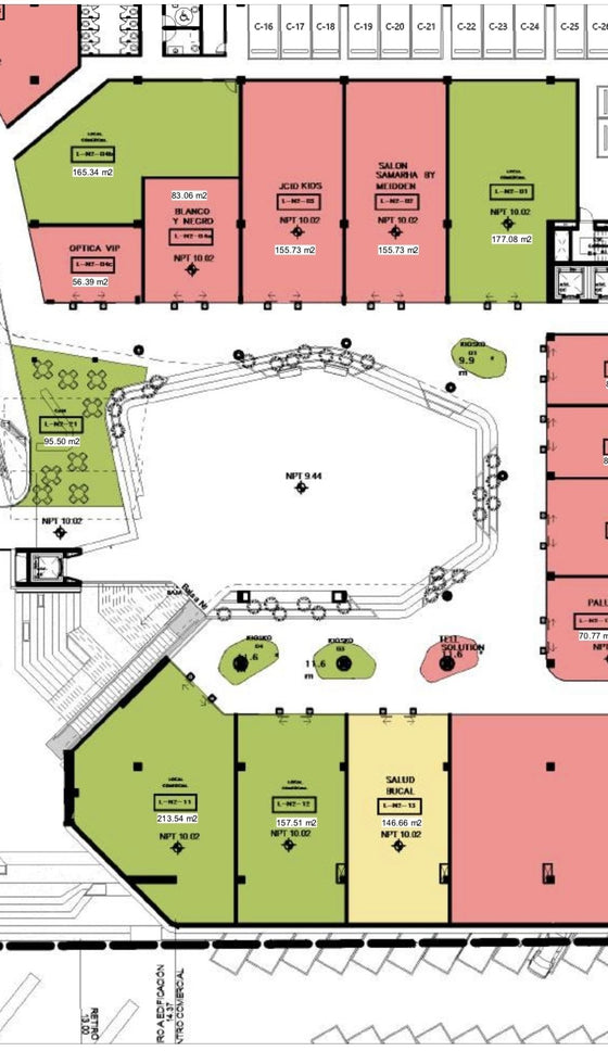 Locales comerciales alquiler 1er piso Paseo 27, Santo Domingo Oeste