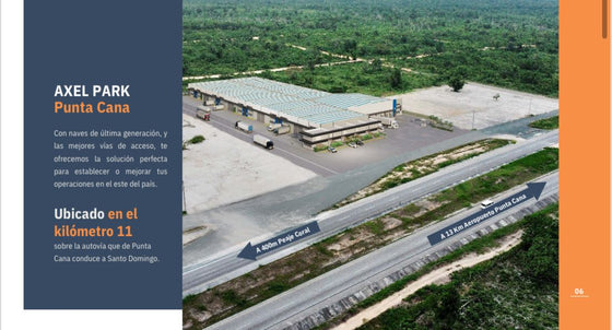 Locales comerciales alquiler Punta Cana Axel Park