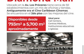 Locales Comerciales y Oficina en Alquiler | 2,653 m² | Arroyo Hondo Viejo, Santo Domingo-2
