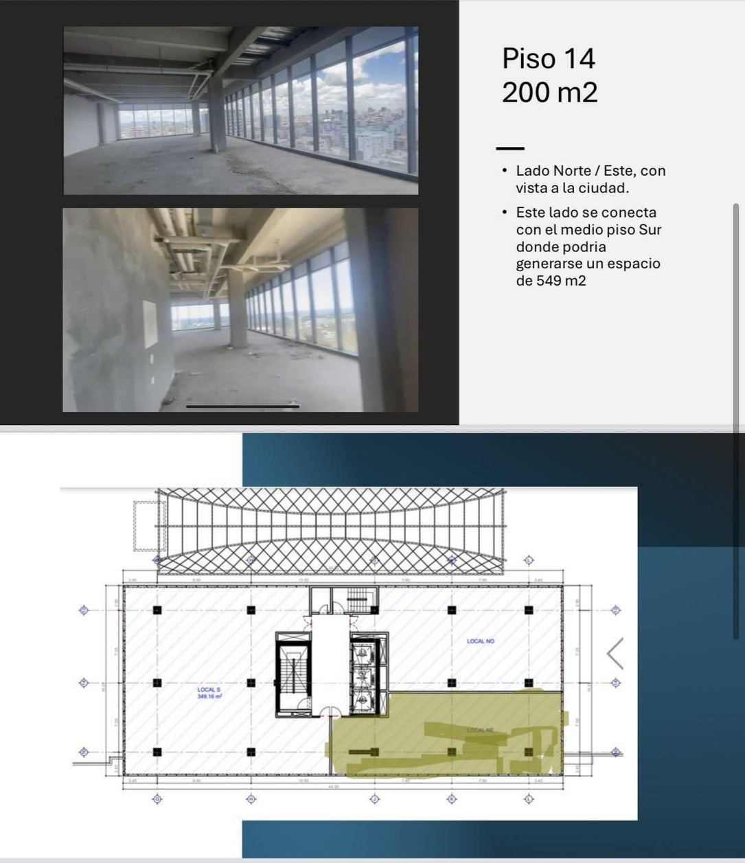 Oficinas alquiler Adecuado Bella Vista Downtown Santo Domingo