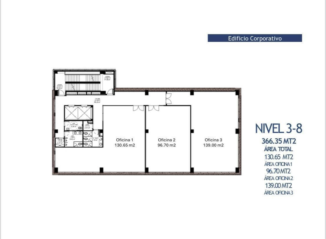 Oficinas corporativas alquiler Santiago SQUARE