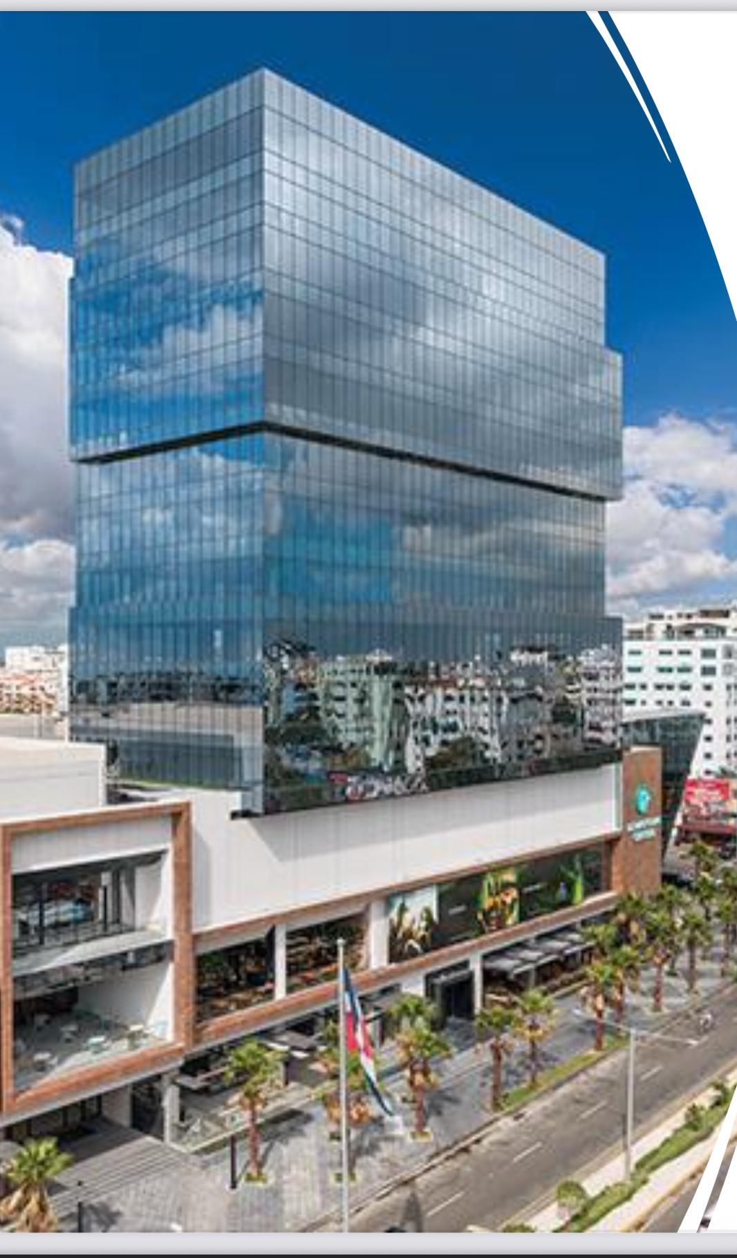 Oficinas alquiler Bella Vista Downtown Santo Domingo