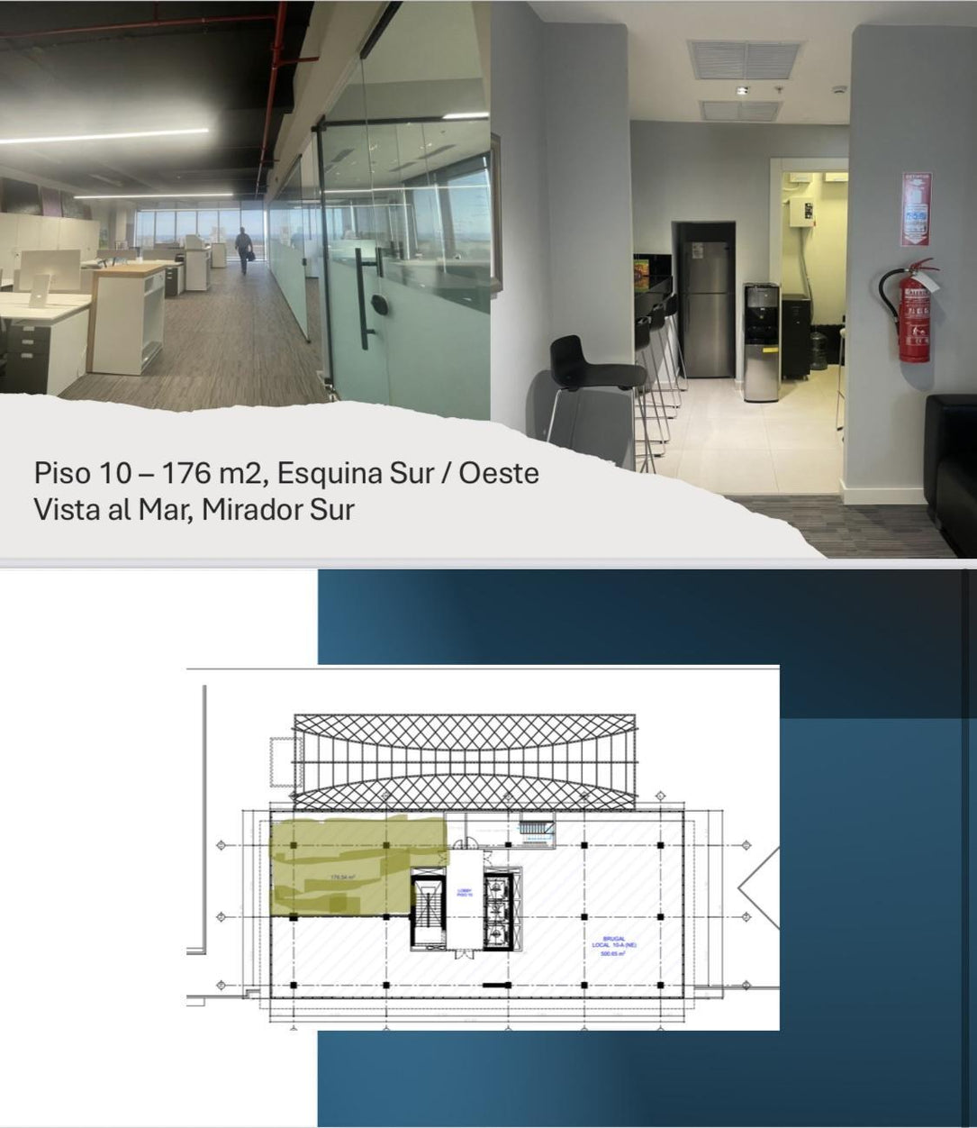 Oficinas alquiler Bella Vista Downtown Santo Domingo