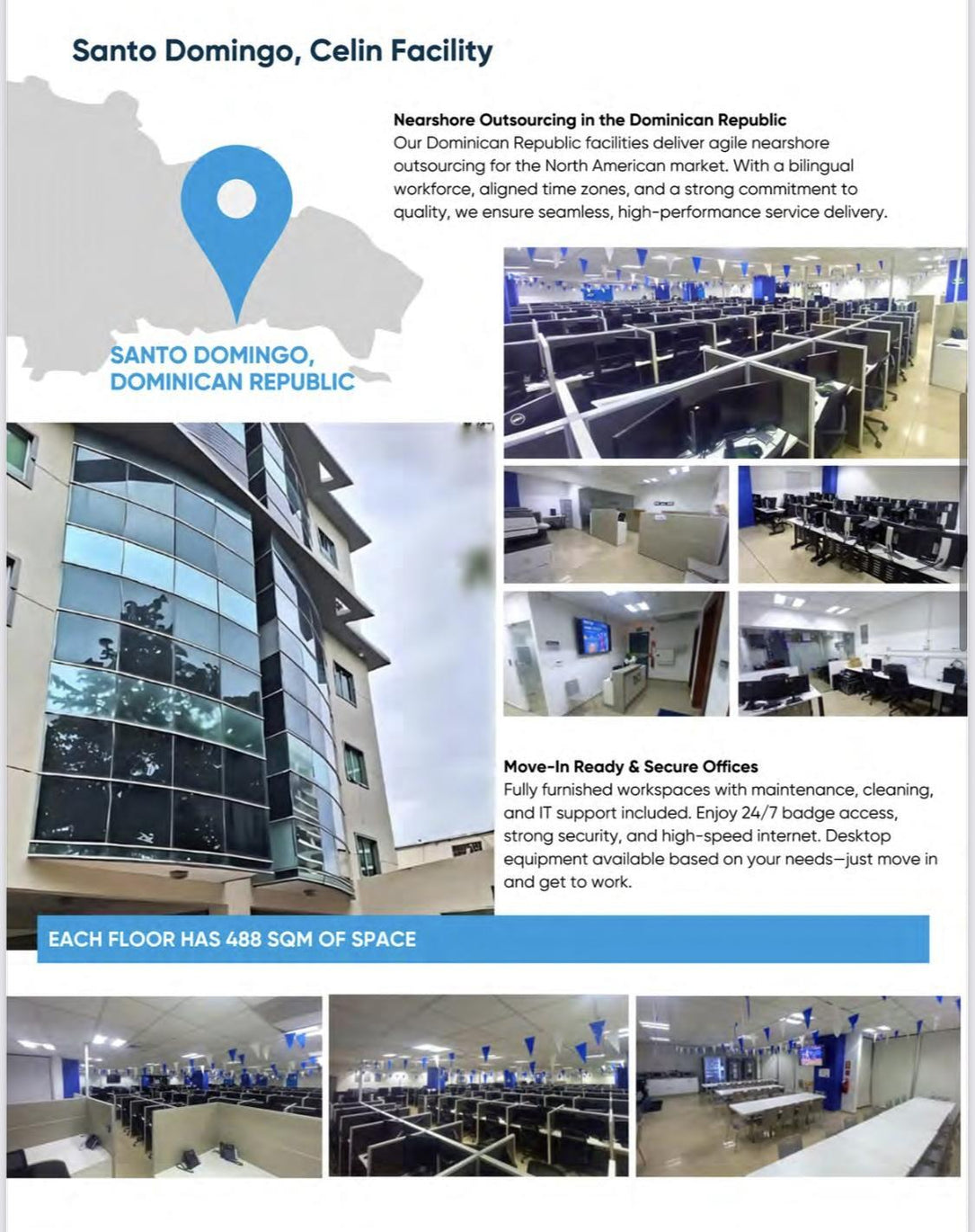 Oficinas Plug & Play para Call Center en Alquiler | Hasta 1,464 m² | Instalación Corporativa de Servicios Compartidos