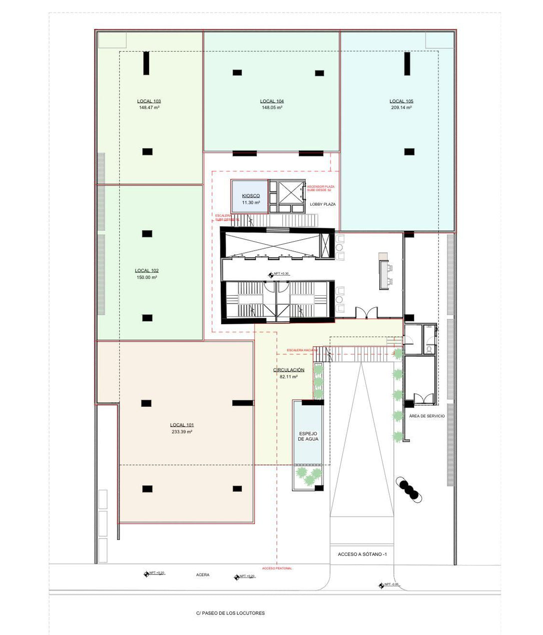 Locales comerciales Alquiler ECO 23 Evaristo Morales, Santo Domingo