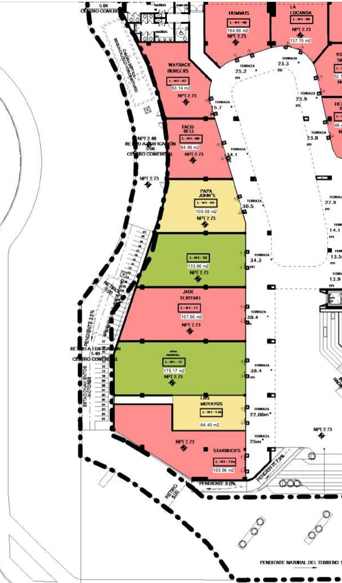 Locales comerciales alquiler 1er piso Paseo 27, Santo Domingo Oeste