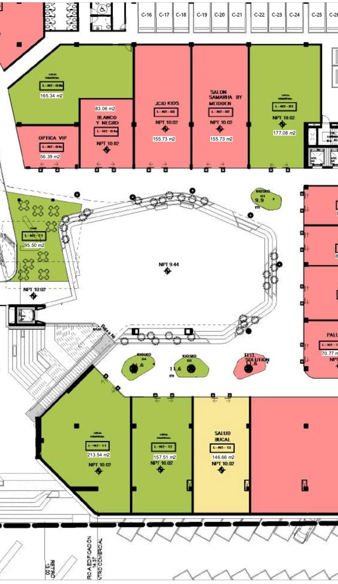 Locales comerciales alquiler 1er piso Paseo 27, Santo Domingo Oeste