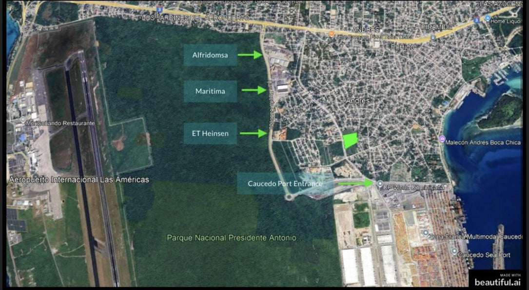 Terreno industrial comercial alquiler venta Caucedo Boca Chica Las Americas