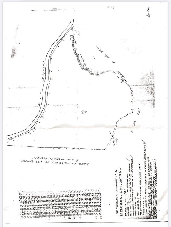 Terreno venta Higuero El Pedregal Circunvalacion Tramo II Santo Domingo Oeste