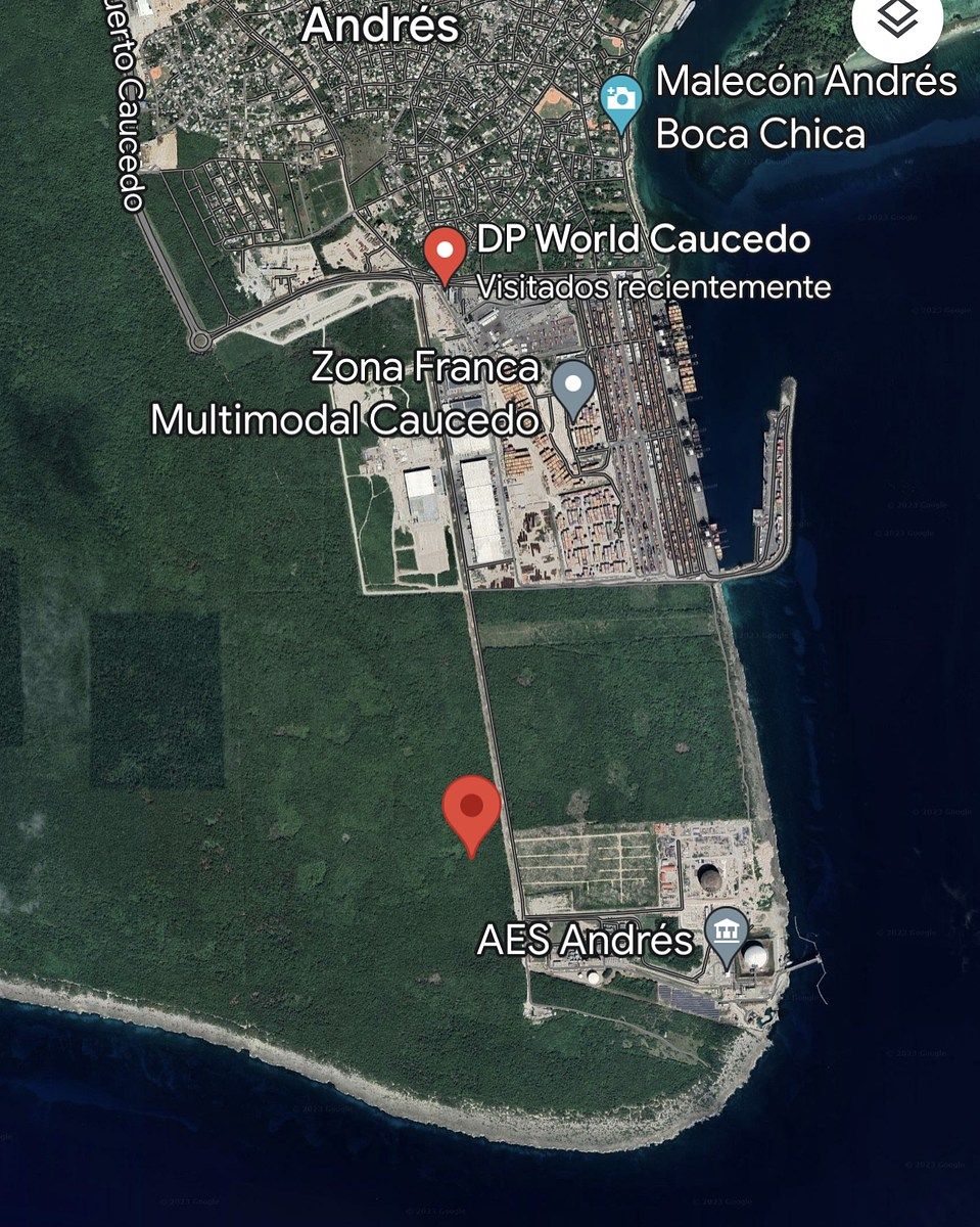 Terreno Industrial desde 15,000 hasta 350,000 m² en Venta | Punta Caucedo, Boca Chica