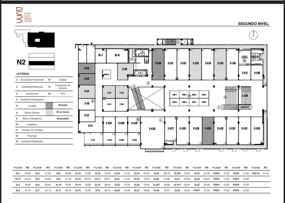Locales Comerciales y Oficinas desde 100 hasta 1,000 m² en Alquiler | Punta Cana Design District, Punta Cana