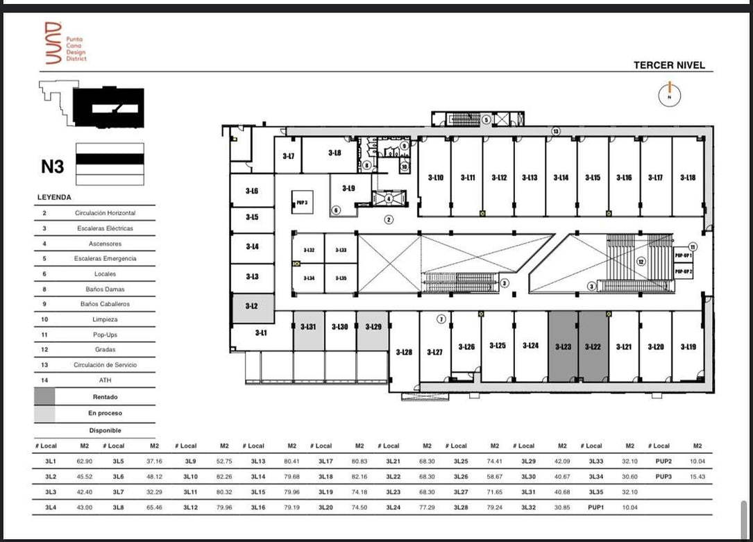 Locales Comerciales y Oficinas desde 100 hasta 1,000 m² en Alquiler | Punta Cana Design District, Punta Cana