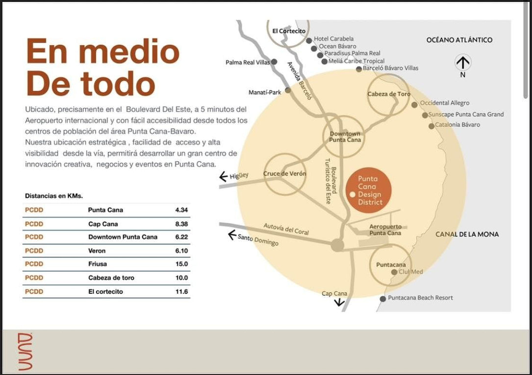 Locales Comerciales y Oficinas desde 100 hasta 1,000 m² en Alquiler | Punta Cana Design District, Punta Cana
