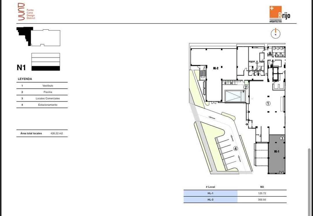 Locales Comerciales y Oficinas desde 100 hasta 1,000 m² en Alquiler | Punta Cana Design District, Punta Cana