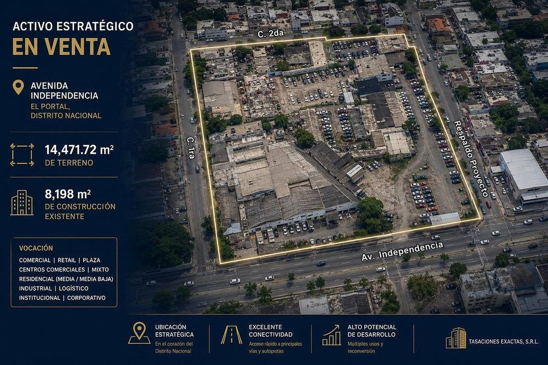 Terreno comercial e industrial con edificaciones en venta | Av. Independencia | 14,471.72 m²