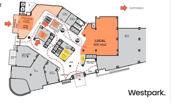 Locales Comerciales Primer Piso en Alquiler | Westpark Tower | Naco, Santo Domingo
