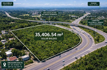 Solar en venta – 35,406.54 m² | Circunvalación Santo Domingo Norte – Villa Mella / Yamasá-1