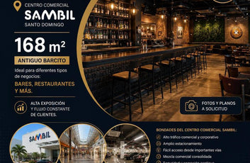 Local comercial alquiler 168 m2 Sambil, Santo Domingo-1