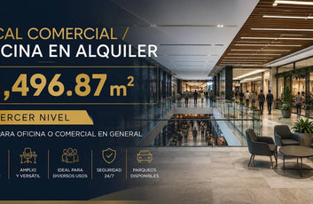 Oficina en Alquiler – 1,496.87 m² | Arroyo Hondo Viejo, Santo Domingo-1