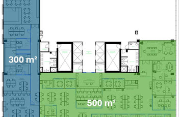 Oficina corporativa Clase A adecuada 300 m² en Alquiler Piantini, Santo Domingo (Copia)-14