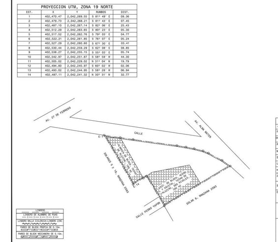 Terreno comercial corporativo residencial en Venta | 1,430 m² | La Esperilla, Santo Domingo