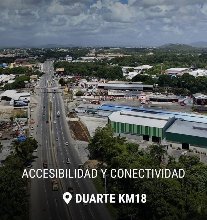 Alquiler | Nave Industrial de 1,652 m² | Autopista Duarte Km 18 | Santo Domingo