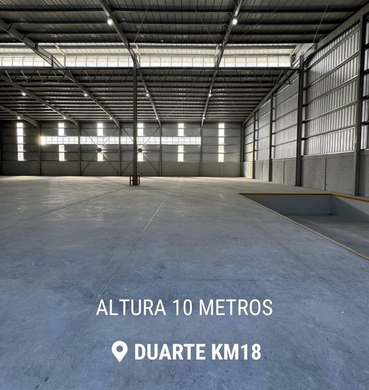 Alquiler | Nave Industrial de 1,652 m² | Autopista Duarte Km 18 | Santo Domingo