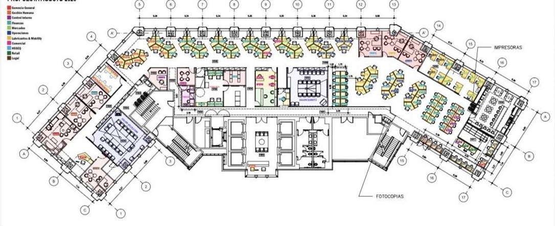Oficina Corporativa Clase AAA 1,582 m²  Alquiler | Piantini – Acrópolis, Santo Domingo